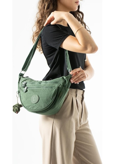 Baginn Klinkır Hafif Yağmur Geçirmez Kadın Postacı Çanta Çok Cepli 25 18 Cm Omuz Çantası 571 Collection Yeşil