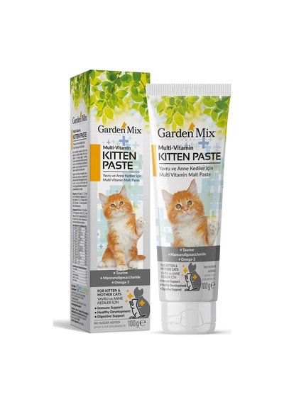 Garden - 682 - Mix Kedi Kitten Multivitamin Macun - Kmrsfres - 100 Gram