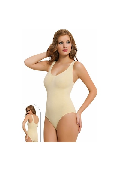 Nbb Bayan Vücut Şekillendirici Korse Çıtçıtlı Body Korse 2979
