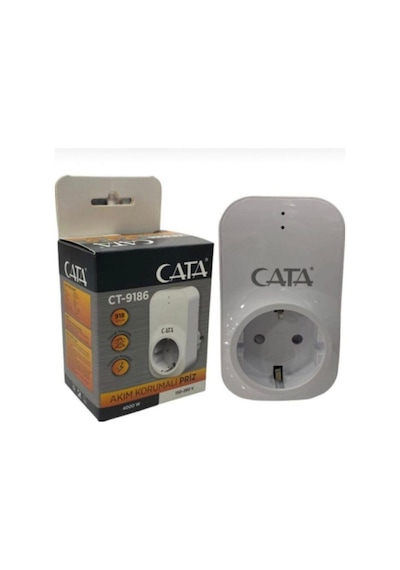 Akım Korumalı Tekli Topraklı Priz Ct-9186