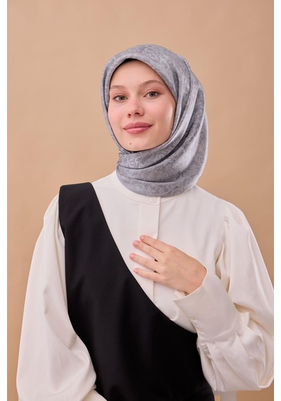 Silk Home Shiny Eşarp 75012-07 gri