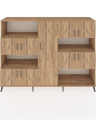 Hyperion Dolap 10 Raflı 9 Kapaklı 220x44x163 Çam-çam Çam-çam Hyperion Dolap 10 Raflı 9 Kapaklı 220x44x163 Çam-çam Çam-çam