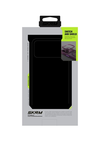 Apple Uyumlu iPhone 18 Pro Max Uyumlu Kılıf M-safe Şarj Özellikli Airbag Tasarımlı Skinarma Avion Kapak Bordo