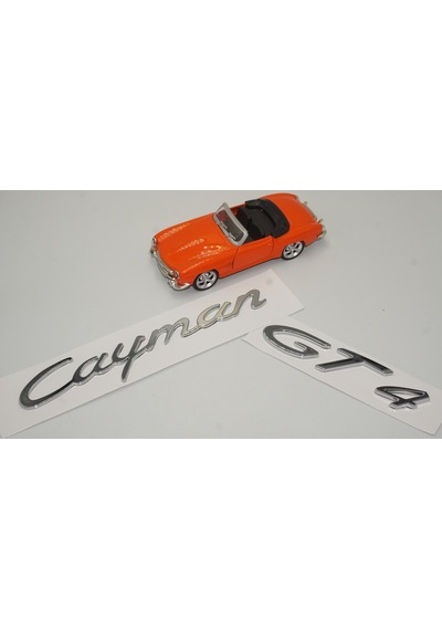 Porsche Cayman Gt4 Bagaj 3M 3D Abs Yazı Logo Amblem Seti (549217872)