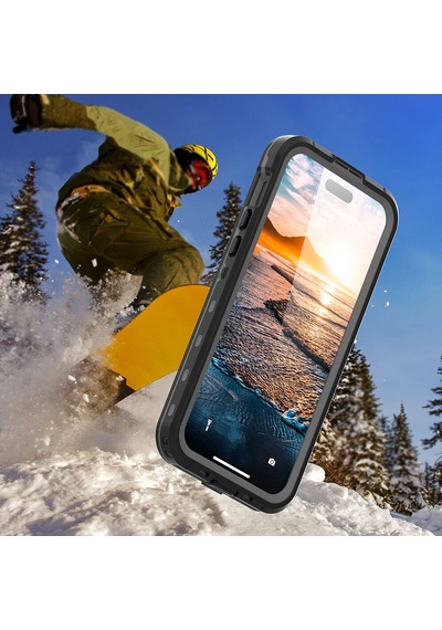 Apple Uyumlu  iPhone  15 Plus Kılıf 1-1 Su Geçirmez Kılıf
