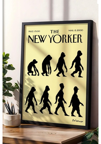 The New Yorker Çerçeveli Tablo March 13 2000
