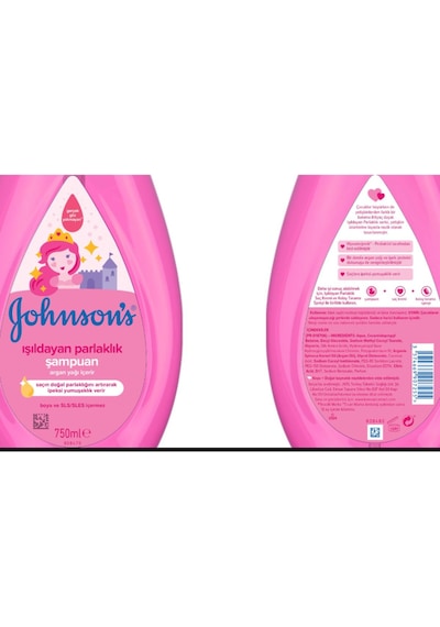 Johnson's Baby Işıldayan Parlaklık Bebek Şampuanı 750 ml