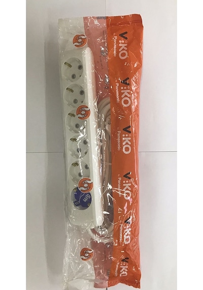 VİKO 6lı 5m Uzatma Kablo
