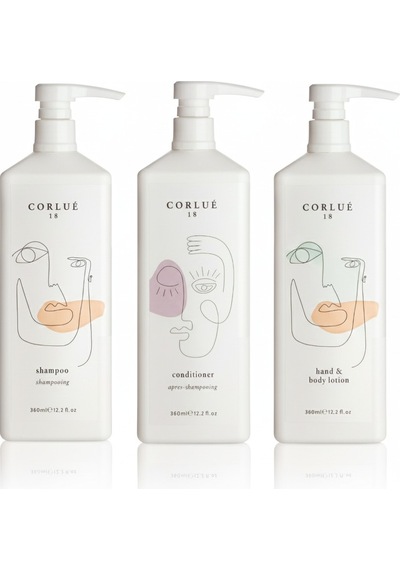 Corlue 18 Shampoo 360 Ml + Condıtıoner 360 Ml + Hand Wash 360 Ml Tüm Saçlar