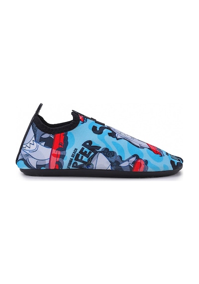 Kiko Kids Surfer Havuz Plaj Erkek Çocuk Deniz Ayakkabısı 7561 Mavi Mavi