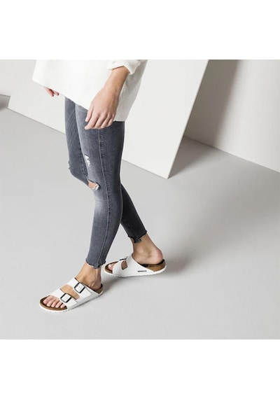 Birkenstock Arizona Bf Kadın Terlik 552683 Beyaz