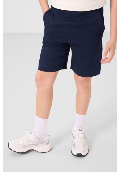 Ekru-lacivert Pamuklu Oversize Fit Dokuma Hafif Esnek Chino Erkek Çocuk Şort Takım - 11278 Ekru Ekru-lacivert Pamuklu Oversize Fit Dokuma Hafif Esnek Chino Erkek Çocuk Şort Takım - 11278 Ekru