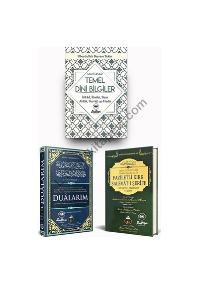 Dini Bilgiler Ve Dua 3 Kitap Seti
