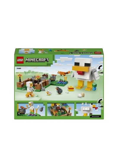 Lego 7 Yaş Ve Üzeri Çocuklar İçin Minecraft Tavuk Çiftliği Oyuncak Seti
