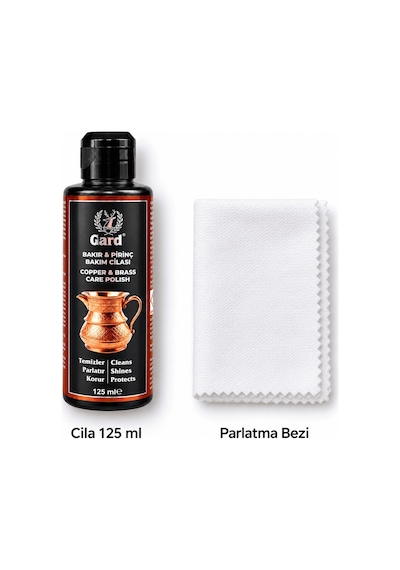 Gard Bakır Pirinç Cilası 125 ML