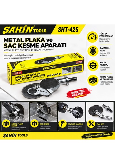Metal Plaka Ve Saç Kesme Aparatı