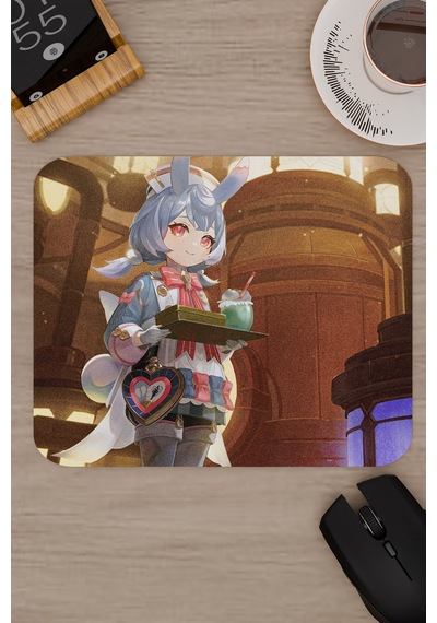 Sigewinne Genshin Impact Anime Gacha V1 - 22x18 Gaming Mouse Pad Fare Altlığı