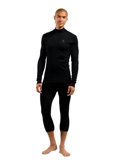 Odlo Odlo Active Warm Bl Top Turtle Neck L/s Erkek Siyah İçlik Üst 6000 Siyah