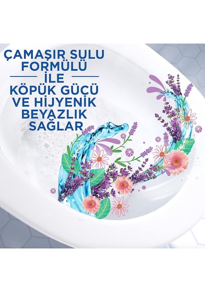 Mr Muscle Lavanta Kokulu Çamaşır Suyu Katkılı Tuvalet Temizleyici 750 Ml