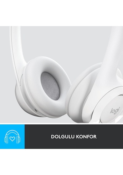 Logitech H390 USB Gürültü Önleyici Mikrofonlu Kulak Üstü Kulaklık