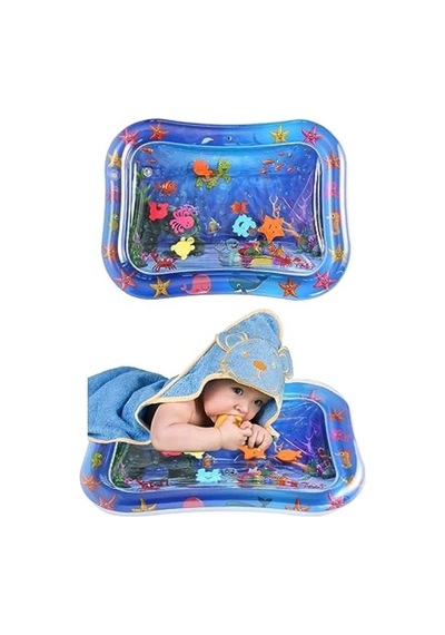 Bebek Su Oyun Matı Ve Tummy Time Aktivite Matı