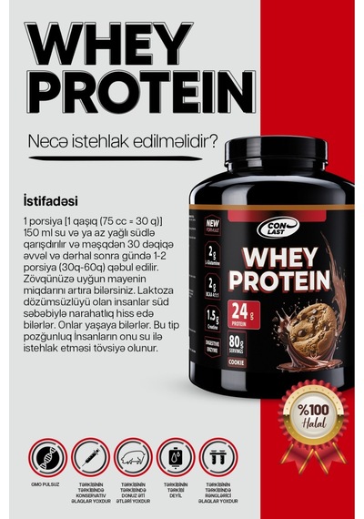 Whey Protein Çikolata 2000g Argınıne 120g Kakao