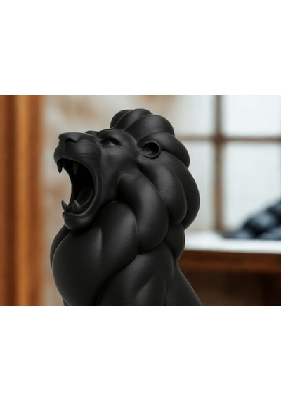 14cm Modern Natural Aslan Heykeli Figürü Hediyelik Ev Ofis Dekorasyon Ürünü