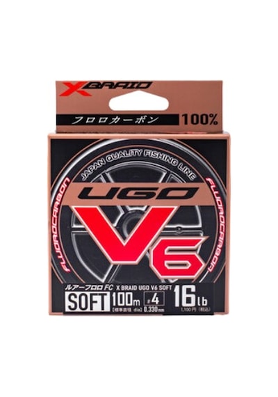 F-ugo V6 Soft Fluorocarbon 100mt Misina 0.28 MM