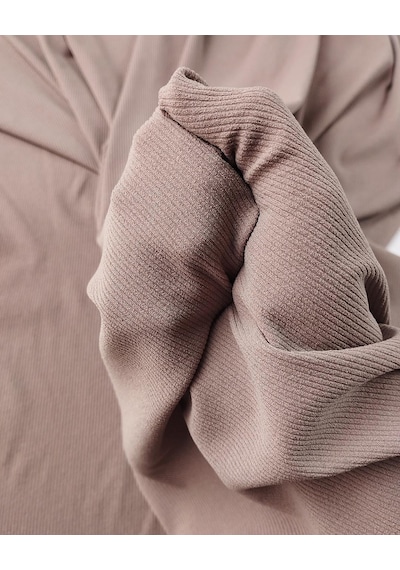 Bej Renkte Kaşkorse Jarse Kumaş En: 110cm-10844 Bej