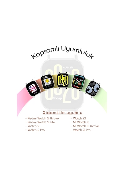 Xiaomi İle Uyumlu Travel Loop Kumaş Kordon Redmi Watch 5 Active/5 Lite/watch S4/2/2pro/s3/s1/s1pro/s1 Active İçin Tere Dayanıklı Nefes Alan Konforlu Ve Rahat Tasarım Kayış Çok Renkli