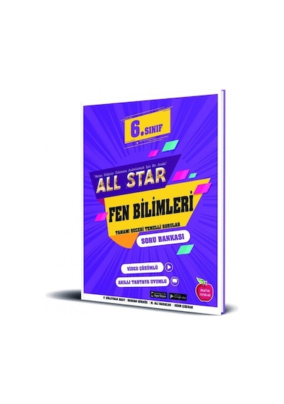 NEWTON 6. Sınıf All Star Fen Bilimleri Soru  Bankası