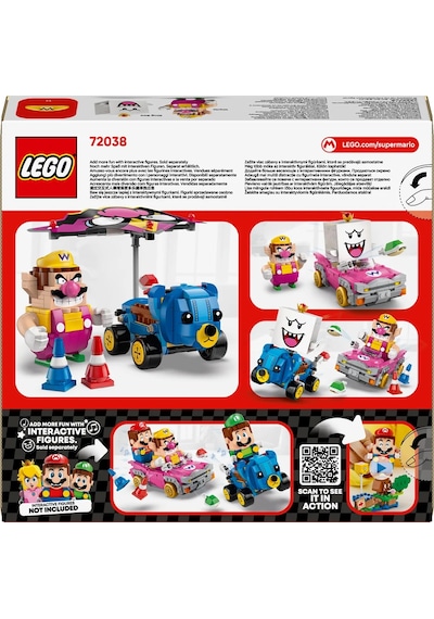 LEGO® Super Mario™: Mario Kart™ – Wario ve King Boo 72038 - 8 Yaş ve Üzeri Çocuklar için Yaratıcı Oyuncak Yapım Seti (512 Parça)