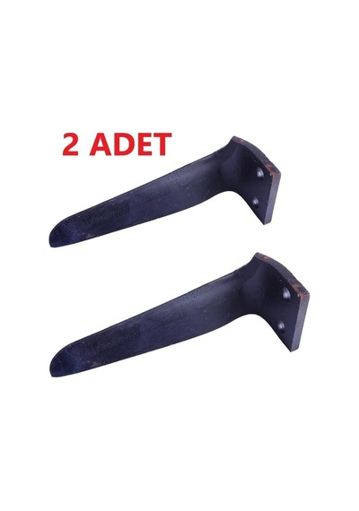 Khun Hrs Serisi Dik Freze İthal Rotovatör Bıçak-2 Adet - 12 Mm-28 Cm-7 Cm