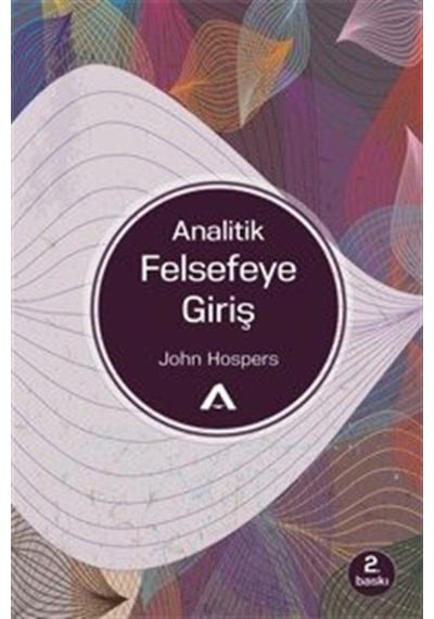 Analitik Felsefeye Giriş - John Hospers - Adres