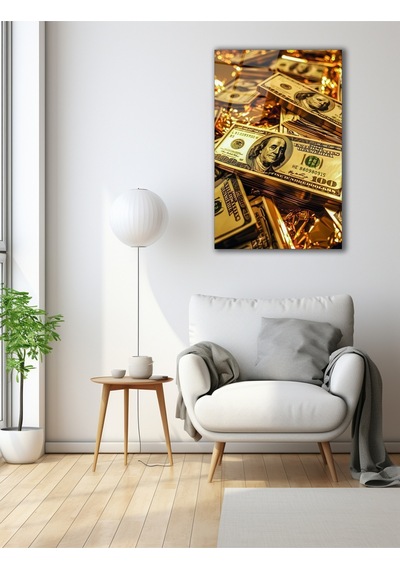 Altın Dolar Cam Tablo