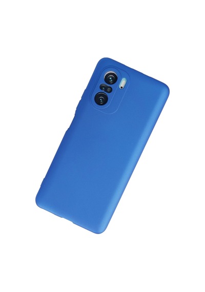 Uryport Xiaomi Poco F3 Kılıf First Silikon - Mavi