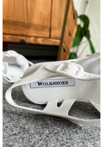 Wolk Shoes Cocuk Sandalet Beyaz