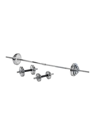 Ckspor 50 Kg Çantalı Krom Dambıl Bar Ve Plaka Seti Cks132
