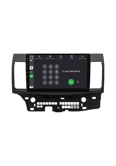 Mitsubishi Lancer Android Multimedya Sistemi 2008-2019 8gb Ram, 64gb Hafıza, Bluetooth, Carplay & Android Auto Kamera  9"