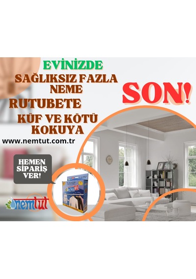 Nem Tutucu Rutubet Emici Kötü Koku Giderici Küf Korozyon Engeller