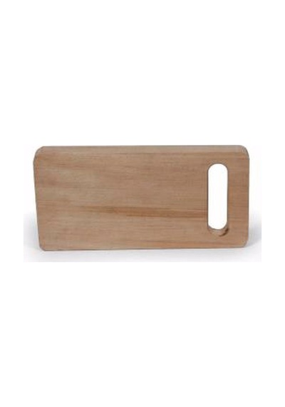 Çanta Saplı Ahşap Et-ekmek-meyve-sebze Kesme Tahtası 35x17 Cm Ahşap