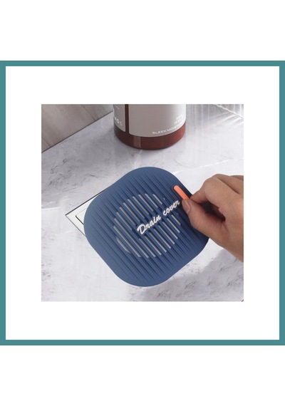 Bezos Süzgeçli Lavabo Gider Koruyucu Mat Gri Mac Standart