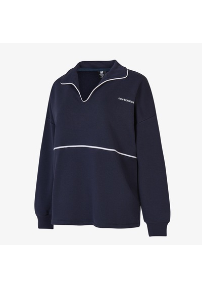 New Balance Wnc3402 Kadın Lacivert Sweatshirt Wnc3402-avı Lacivert