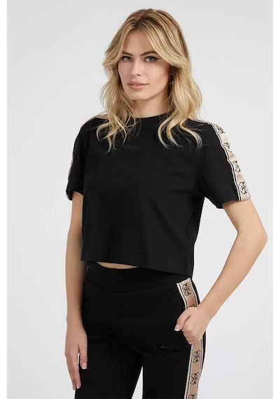 Guess Bayan T Shirt V3RI08I3Z14 JBLK SİYAH Siyah