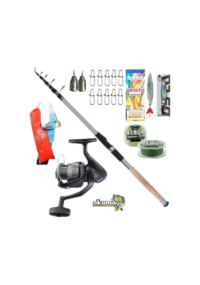 Revenger Rv-40 Remixon Carbo-x 270cm 60-120gr Tele Spin Olta Takımı Seti