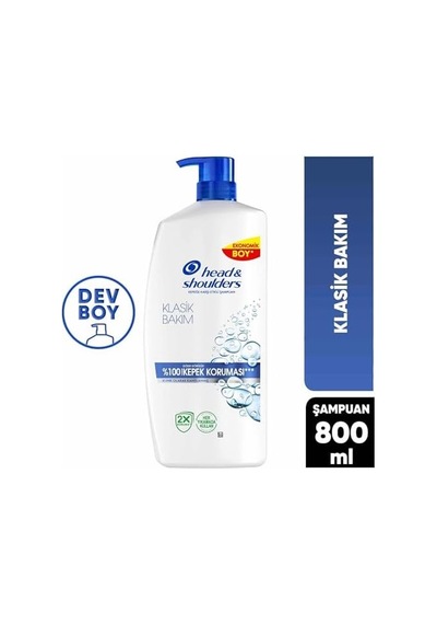 & Shoulders Klasik Bakım Kepeğe Karşı Etkili Şampuan 800ml 34327193