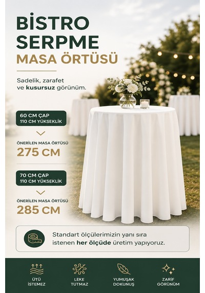 Dertsiz Serpme Bistro Masa Örtüsü Düğün, Davet, Organizasyon, Kokteyl Masa Örtüsü Gece Mavisi Gece Mavisi Dertsiz Serpme Bistro Masa Örtüsü Düğün, Davet, Organizasyon, Kokteyl Masa Örtüsü Gece Mavisi Gece Mavisi