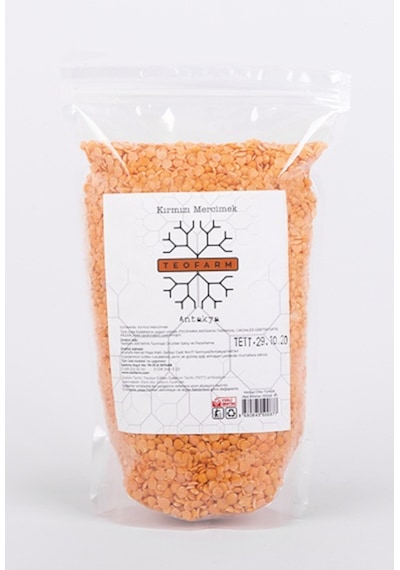 Teofarm Kırmızı Mercimek 500 G