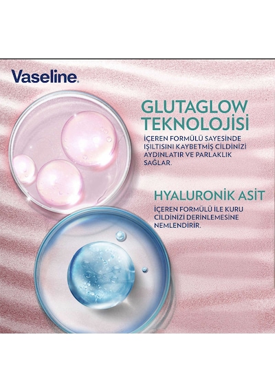 Vaseline Gluta-hya Serum Etkili Vücut Losyonu Pürüzsüzleştirici 170 Ml