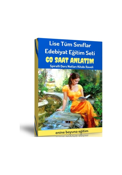 Lise Tüm Sınıflar Edebiyat Görüntülü Eğitim Seti 60 Saat Anlatım